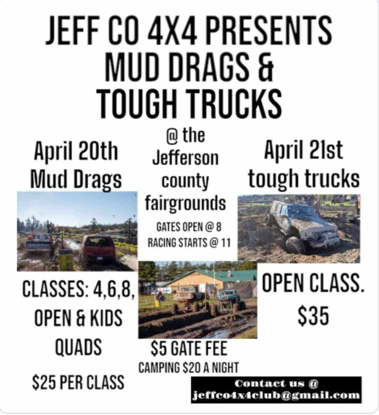 Mud Drags & Tough Trucks | Jefferson County Fairgrounds